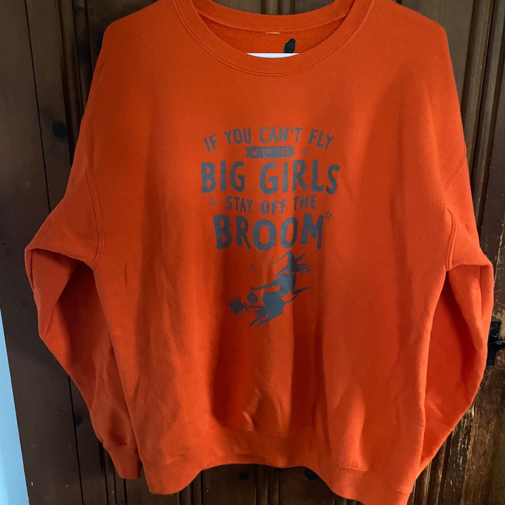 Orange Halloween Crewneck